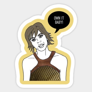 Own it Baby Sticker